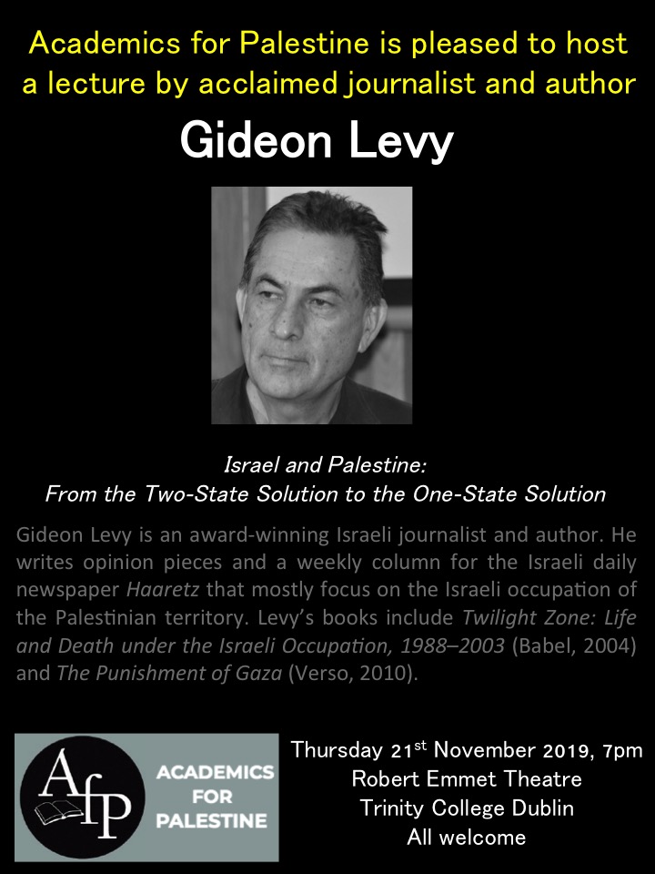 Gideon Levy poster